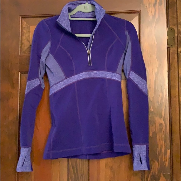 lululemon athletica Tops - Lulu lemon purple long sleeve jacket